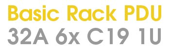 Basic Rack PDU 32A 6 WAY C19